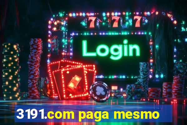 3191.com paga mesmo